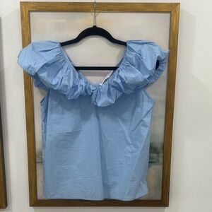 English Factory Blue Blouse M